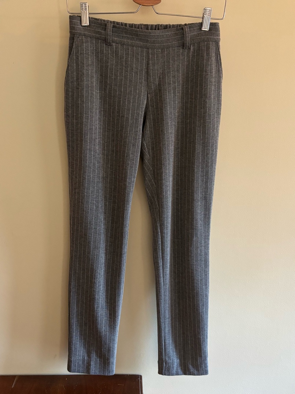Banana Republic /  Gray Pinstripe Trousers